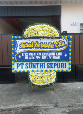 Papan Bunga Duka di Aru Selatan